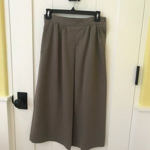 Vintage Wool Midi Length Skirt